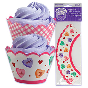 CUPCAKE WRAPS - REVERSIBLE TREAT WRAPPERS