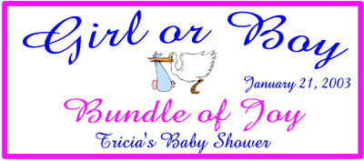 BABY SHOWER FAVORS
