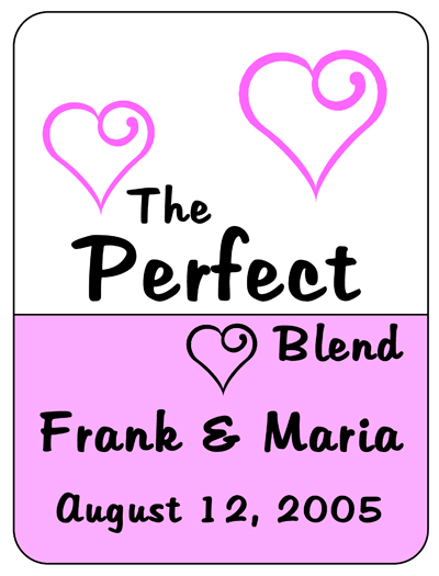 Coffee Party Favor